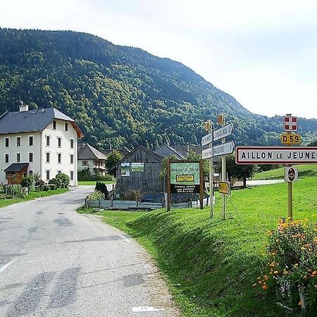 Hôtel du Soleil Aillon-le-Jeune Eksteriør billede